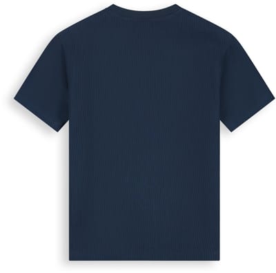 Ballin Amsterdam - Jongens Loose fit T-shirts Crewneck SS - Navy - Maat 6