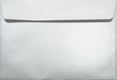 Metallic (parelmoer) witte enveloppen A5 - 162 x 229 mm - C5 - 20 stuks - HK zelfklevend met plakstrip - 120 gram - Majestic - Netuno