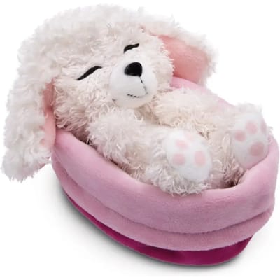 Nici Poodle Hond Slaapt In Mand Teddy 12 Cm Beige Kinderen