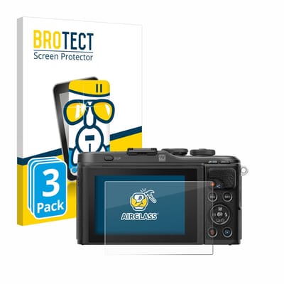 Screenprotector 3 Stuks voor Olympus PEN E-PL10 Beschermglas transparant