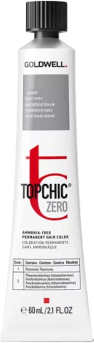 Goldwell Topchic Zero Haarverf 6NN - Ammoniavrije haarverf met grijsdekking - 60ml