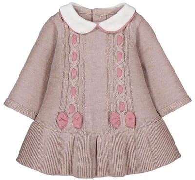 Mayoral gebreid baby jurkje