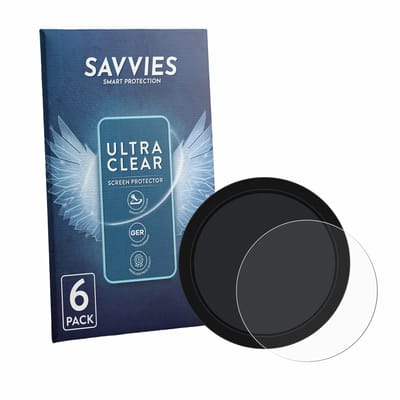 Savvies - Screenprotector voor Shearwater NERD 2 dive computer - Folie Beschermfolie transparant 6 Stuks