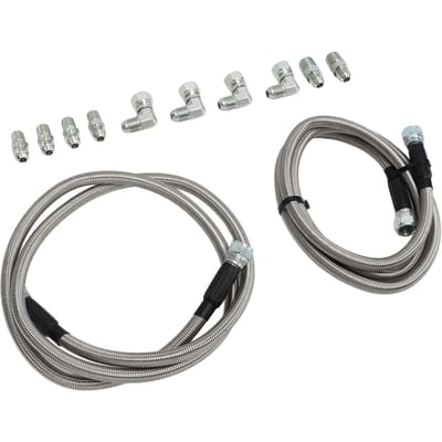 1 Paar Transmissiekoeler Slangkoppelingen Kit TH350 Vrachtwagenaccessoires Vervanging voor Ford
