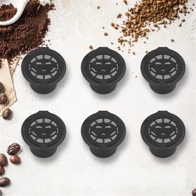 Dailygoods- Koffiecapsulefilter Herbruikbaar - 304 Roestvrij Staal - Vaatwasmachinebestendig - Goed Afdichtingseffect - Gebruiksvriendelijk - Duurzaam Ontwerp - Koffiefilter