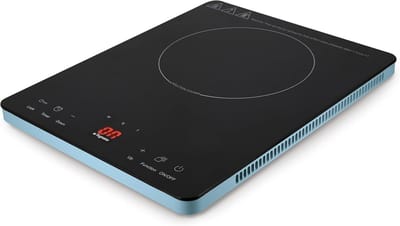 Compacte enkele inductiekookplaat 200-2000W met timer en soft-touch bediening