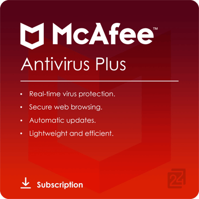 McAfee Antivirus Plus 2026 onbeperkt Apparaten 3 Jaar