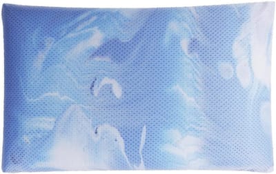 Hoofdkussen Gel - Traagschuim Kussen - Goede Nachtrust - Optimaal Klimaat - 78x50cm 15cm Hoog - Waterkleurig