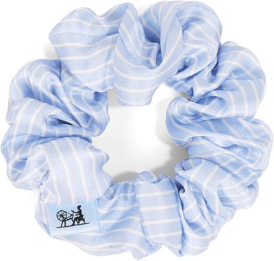 Dore & Rose - Scrunchies - Haar Accessoires - Haar Elastiek - 100% Zijden - Blauw - Nº 17 La Vie en Bleue