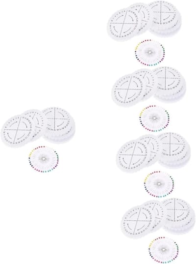 Vlechtplank Sets - Armband Maker - Sieraden Maken - Inclusief Positioneringspinnen - 5 Stuks 10.3cm - Wit