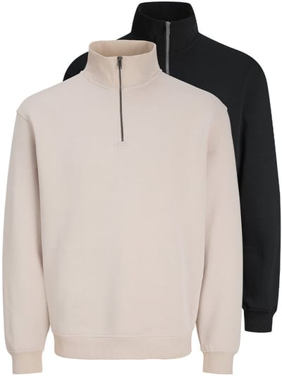 Jack & Jones Heren sweattroyer 2 pack Bradley