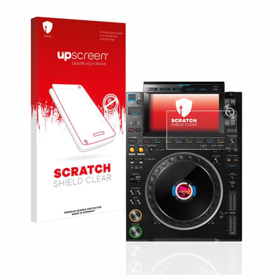 upscreen - Screenprotector voor Pioneer CDJ 3000 - Folie Beschermfolie transparant