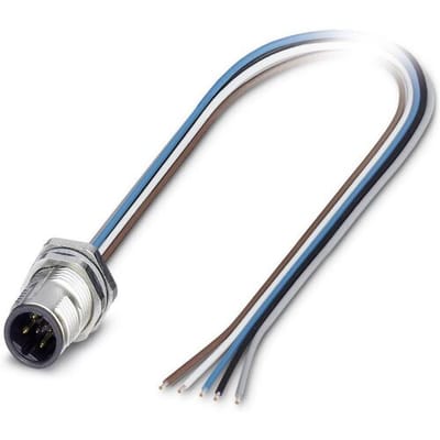 Phoenix Contact 1551891 Sensor/actuator inbouwconnector M12 Aantal polen (sensoren): 5 Stekker, inbouw 0.50 m 1 stuk(s)