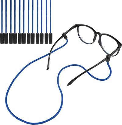 6-delige brillenband voor sport, brillenhouders om de nek, antislip brillenkoord voor actieve levensstijl