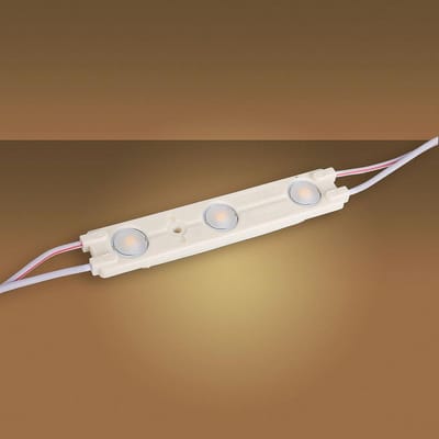 LED Strip Modules - LED Banden - Reclameverlichting - IP65 Waterbestendig - 20x 3 LED - Geel