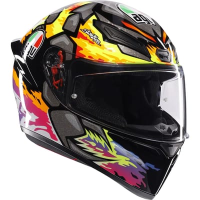 AGV K-1 S Bezzecchi 2023 Integraalhelm - Maat M - Helm