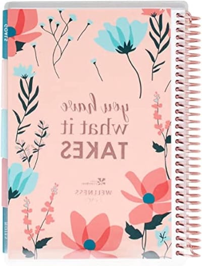 Dagelijkse Wellness Planner - Gezondheidsdagboek Organiser - Welzijn Doelen Bereiken - Dikke Ontluchtingsbestendig Papier - A5 Formaat - Zelfzorg