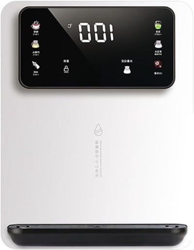 Heetwaterdispenser - Direct water - Snelle warme dranken - Instelbare temperatuur - Wandmontage - Roze