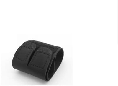 Scoby - Vingerbrace Steun - Hand- en Vingerspalk - Finger Support Brace - Geschikt voor Pijnlijke of Verzwikte Vingers - Verstelbaar - Zwart