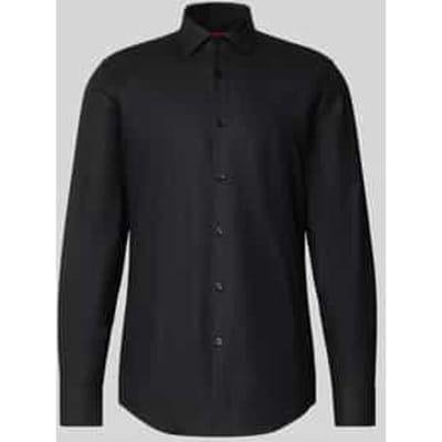 Slim fit zakelijk overhemd van puur katoen Model 'KENNO'