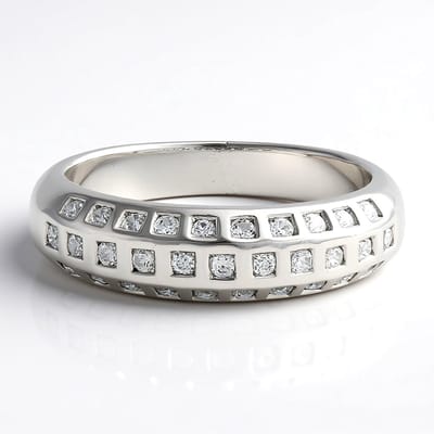Cavill - Zilveren Ring - 925 Sterling Zilver - 31 Briljant Geslepen Zirkonen Cambodja 0,558 ct - Elegante Damesring - Tijdloos & Modieus