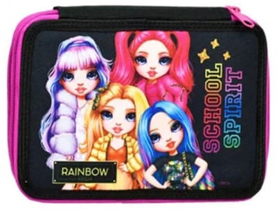 Rainbow etui, gevulde etui, rainbow, etui, gevulde etui, pennenzak