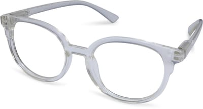 Leesbril Vista Bonita NOVA - Kleur Transparant - Sterkte +5.50 - Uitstekende kwaliteit glazen - Robuust frame met flexveren. Incl. leuke briletui en poetsdoekje