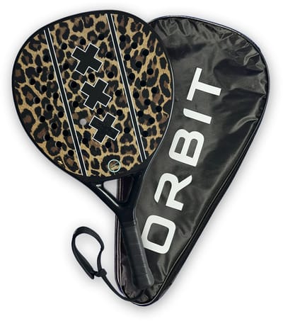 Orbit PNTR - Amsterdams Panter Padel racket - inclusief beschermhoes - Padel - 100% carbon