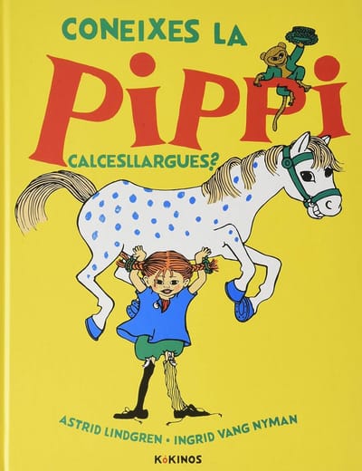 Pippi Langkous Boek voor Kinderen - Het Sterkste Meisje ter Wereld