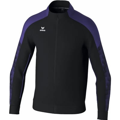 Erima Evo Star Trainingsjack Kinderen - Zwart / Paars | Maat: 152