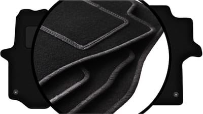 Complete set veloursmatten voor: Mercedes Crafter II bestelbus (2016-)