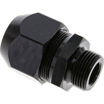 26x19mm & G3/4'' Aluminium Rechte Knelfitting Buitendraad 10bar Kunststof en Polyamide