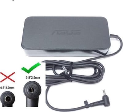 ORIGINEEL ASUS 120w 6,32A 19v oplader 5,5mm pin