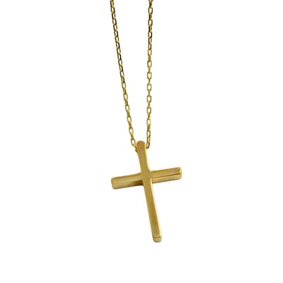 Pera Jewelry® - 925 sterling Zilveren KruisKetting - Ketting met Hanger - Gelukkig Nieuwjaar Wenskaart - Kerst Cadeau - Ketting Dames