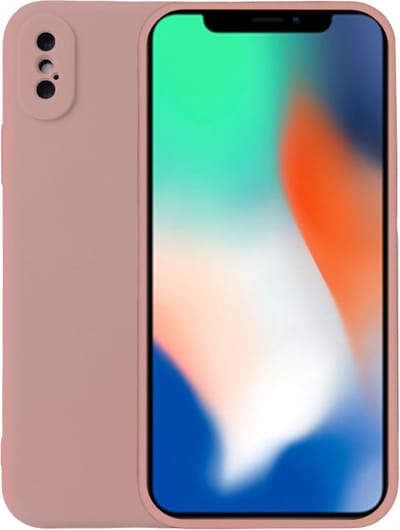 Smartphonica Telefoonhoesje Geschikt voor iPhone Xr siliconen hoesje - Backcover Siliconen Case - Zalm geschikt voor Apple iPhone XR