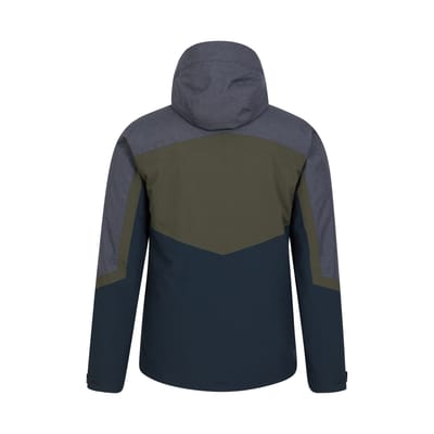 Mountain Warehouse Heren Anton Waterdichte Ski jas (Kaki Groen)