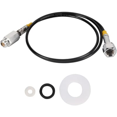Kit adaptateur de tuyau externe CO2 pour filetage CGA320 de 1,7 m pour seau de cylindre d'eau gazeuse de cuisine