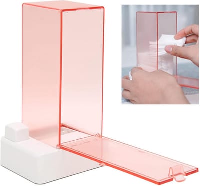 Automatische Dispenser voor Wattenschijfjes met Drukfunctie