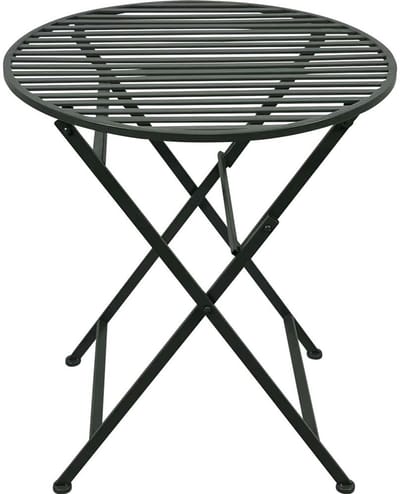 Bistrotafel Viva la vida groen ø60cm