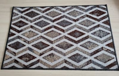FOTAPIJT - Badmat - Bedrukte deurmat - Binnen - Termo Antislip - 50x75 cm - 5 mm - Wasbaar - Polyamide