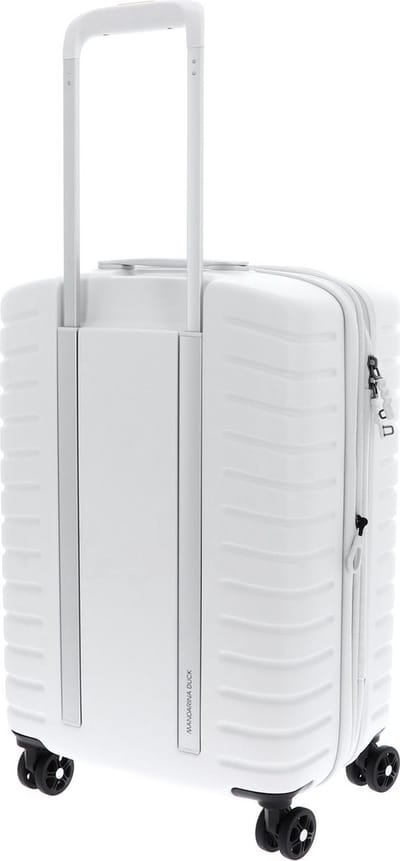 MANDARINA DUCK Flyduck Expandable Cabin Trolley Blanc Wit 55cm