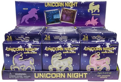 Duckiez Glow In Dark Eenhoorns - 1 stuk