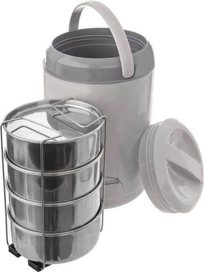 Thermocontainer voor Eten Thermische 4 Niveaus 4x800 ml - Voedselcontainer - Lunchbox - Thermohouder