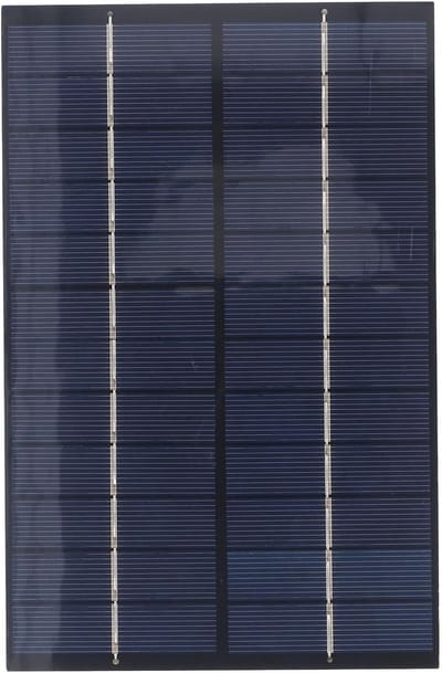 Mini Zonnepaneel - Zonnelader Draagbaar - Buiten Energie - PET Laminaat - 20 x 13 cm