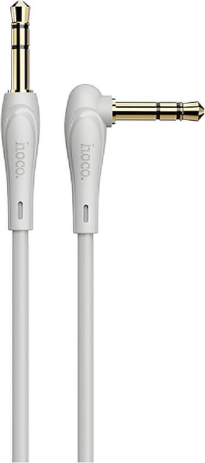 HOCO UPA14 - AUX Audiokabel - 3,5mm naar 3,5mm Jack - 1 meter - Grijs