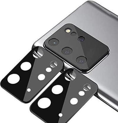 Camera lens beschermer Geschikt voor: Samsung Galaxy S20 Plus 2-pack, krasbestendig ultradun gehard glas Screenprotector