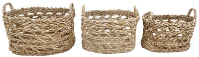 Mand Anyam set van 3
