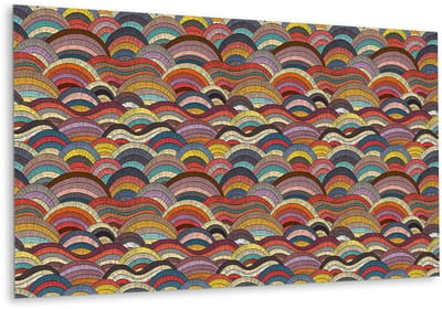 Tulup PVC Wandpaneel - Oosters Bloemenpatroon Vinyl Wandpaneel - 100 cm x 50 cm - Grijs PVC Wandpaneel - 1 stuk - Vinyl Wandpaneel - Op planten gebaseerd Wandbekleding - Wandbekleding Vinyl - Plaktegels Keuken en Badkamer