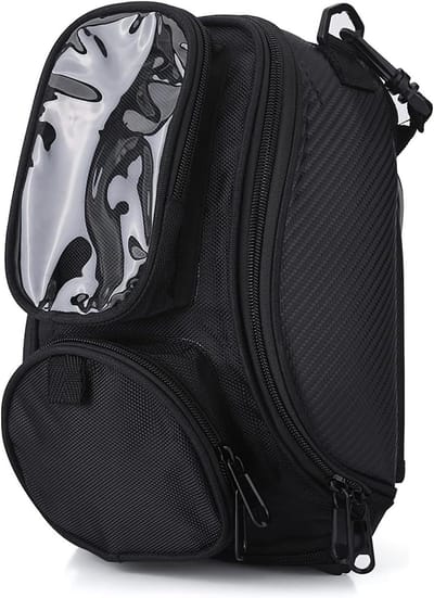 Motor Tanktas - Motorfiets Bagagetas - Reizen met Motor - Waterdicht Oxford Materiaal - 35x18x15 cm - Zwart