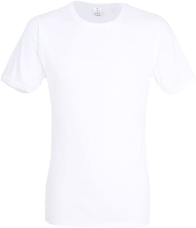 Gotzburg heren T-shirt met O-hals (1-pack) - wit